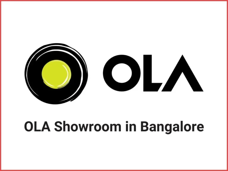 OLA Showroom in Bangalore